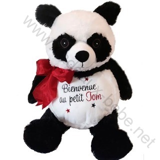 Peluche panda on sale personnalisé