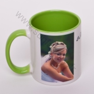 Tasse Personnalisée Bi-Colore - Mug Avec Photo